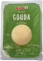 Milder Gouda in Scheiben