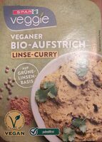 Veganer Bio-Aufstrich Linse-Curry
