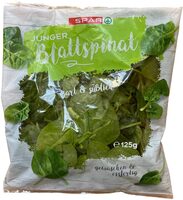 Junger Blattspinat
