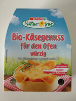 Bio-Käsegenuss für den Ofen (würzig)