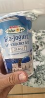 Bio-Joghurt griechischer Art