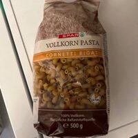 Vollkorn. Pasta