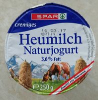 Heumilch Naturjogurt