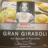Gran Girasoli mit Spargel & Pancetta