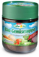 Bio-Gemüsesuppe ohne Hefe Pulver