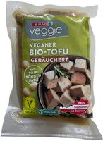 Veganer Bio-Tofu geräuchert
