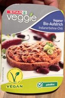 Veganer Bio Aufstrich Indianerbohne-Chili