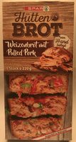 Hüttenbrot - Weizenbrot mit Pulled Pork