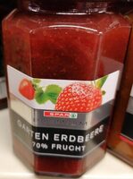 Confiture fraise spar