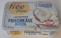 Laktosefreier Frischkäse Natur