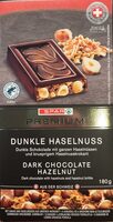 Dunkle Haselnuss Schokolade