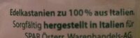Edelkastanien Essfertig