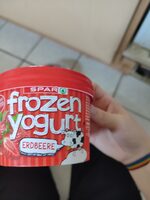 Frozen Joghurt Erdbeer