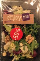 Mix-Salat mit Käse, Trauben & Nüssen