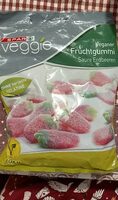 Veganer Fruchtgummi Saure Erdbeeren