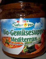 Bio-Gemüsesuppe Mediteran