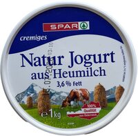 Natur Joghurt aus Heumilch 3,6% Fett