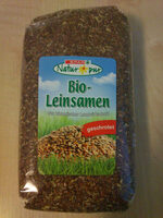 Bio-Leinsamen geschrotet