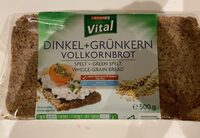 Dinkel + Grünkern Vollkornbrot