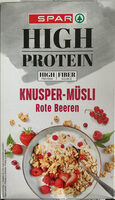 High Protein Knusper-Müsli Rote Beeren