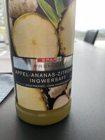 Apfel-Ananas-Zitrone-Ingwersaft