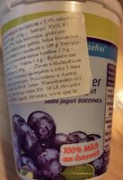 Heidelbeer Fruchtjogurt