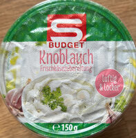 Knoblauch Frischkäsezubereitung