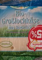 Bio Großlochkäse