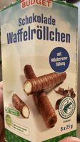 SBudget Schokolade Waffelröllchen