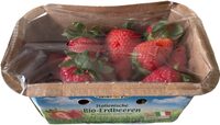 Italienische Bio-Erdbeeren