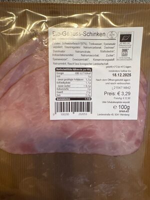Bio-Genuss-Schinken by spargel