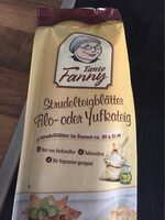 Strudelteig Filoteig Yufkateig