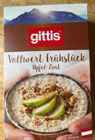 Vollwert Frühstück Apfel-Zimt