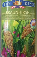 Braunhirse Dose