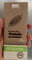 Dunkle Bio Protein Schokolade