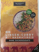 Bio Linsen-Curry mit Basmatireis