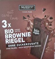 Bio Riegel mit Datteln und Kakao