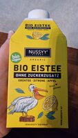 Bio Eistee Grüntee Zitrone Apfel