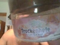 Trockenhefe zum Backen