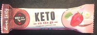 Keto on the go Strawberry Chocolate Bar