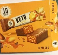 Barre chocolat  et cacahuètes