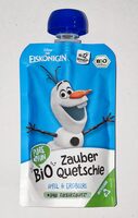 Bio-Quetschie Zauber - Apfel & Erdbeere