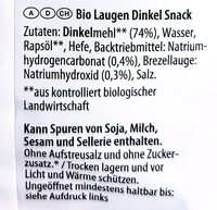 Helden ABC - Bio-Laugen-Dinkel-Snack