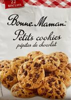Petits cookies aux pepites de chocolat