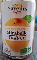 Préparation de mirabelle de France bio