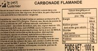 Carbonade flamande