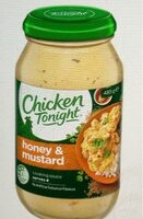 Honey & mustard cooking sauce