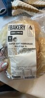 Soft hamburger roll
