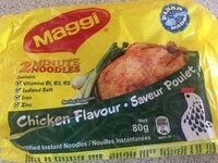 Noodles saveur poulet