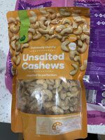 Unsalted cashews